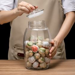 Glass Pressure Jar 2.5L